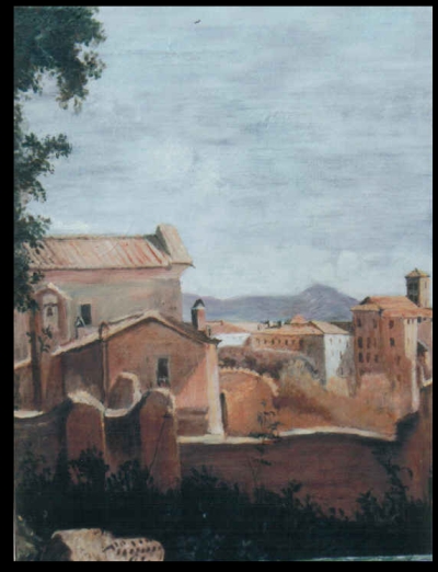 Copia da Corot “Veduta dal Palatino”